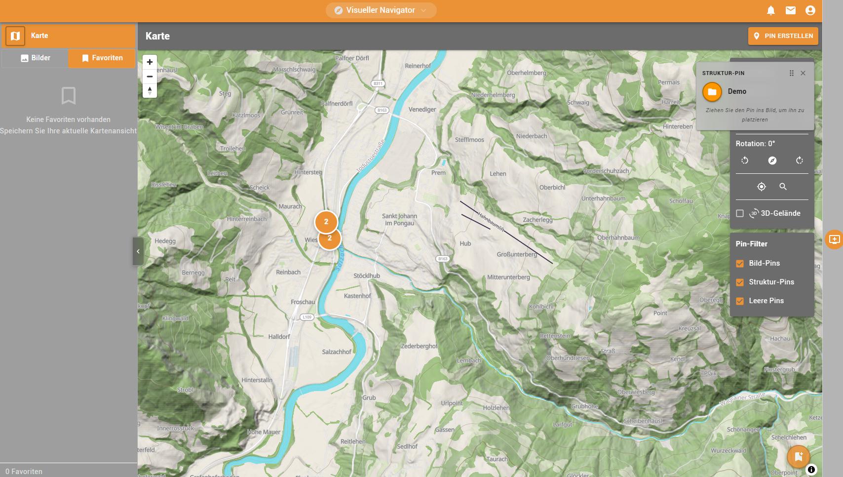 Explore operational information by location